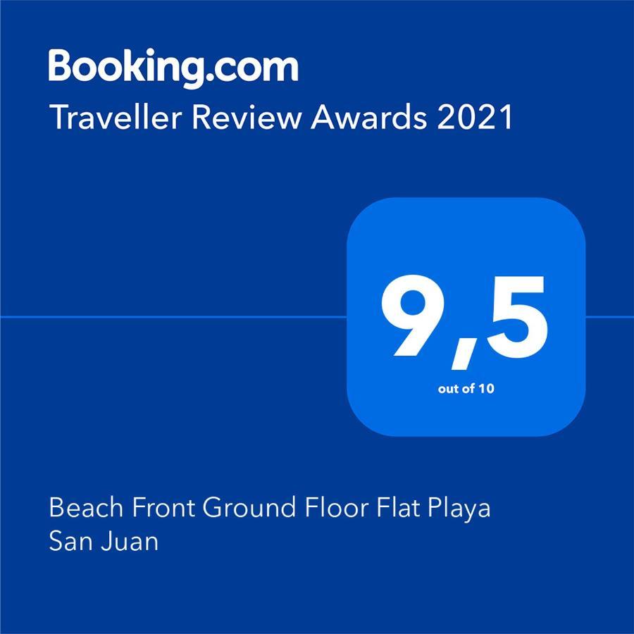 Beach Front Ground Floor Flat Playa San Juan El Campello Εξωτερικό φωτογραφία